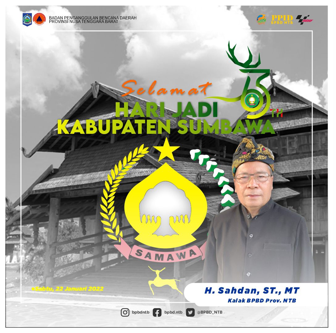 Dirgahayu Kabupaten Sumbawa Ke-63 (Sabtu,22 Januari 2022)